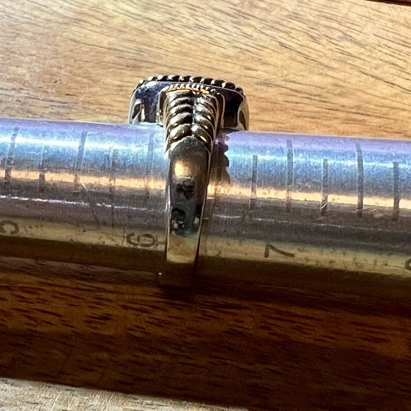 Lia Sophia “lemon chiffon” cushion cut yellow  cubic zirconia ring - Picture 7 of 7